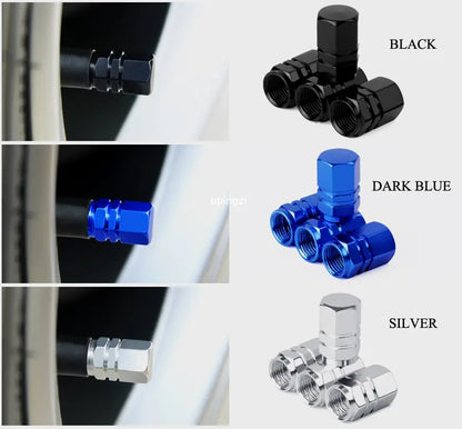 Aluminum Alloy Car Wheel Tire Valve Caps by Anti Spier