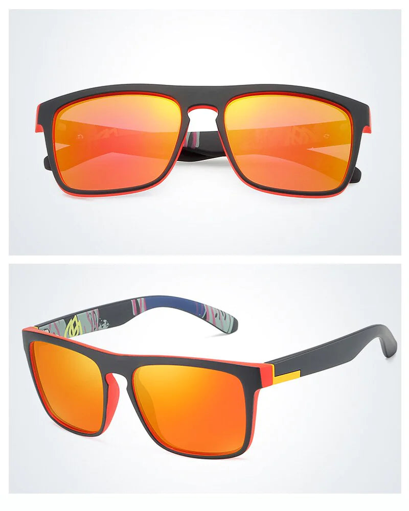 Square Polarized Sunglasses For Men Women Outdoor Sports Driving Glasses Golfing by Anti Spier