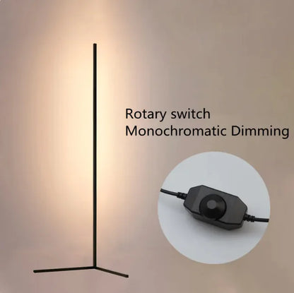 Symphony RGB Smart Corner Floor Lamp with Bluetooth & App Control by Anti Spier