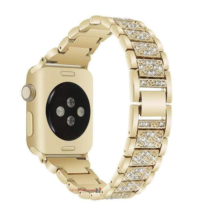 Crystal Bling Band Case iWatch Strap For Apple Watch Ultra Series 8 7 SE 6 5 4 3 by Anti Spier