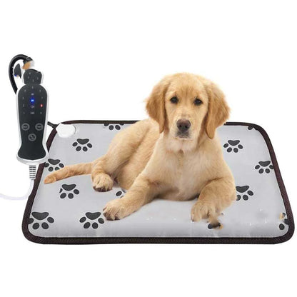 Pet Heated Blanket with Auto-Off & Waterproof by Anti Spier