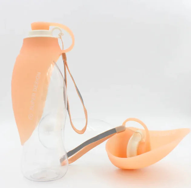 Pet Flip Cup Portable Water Bottle by Anti Spier