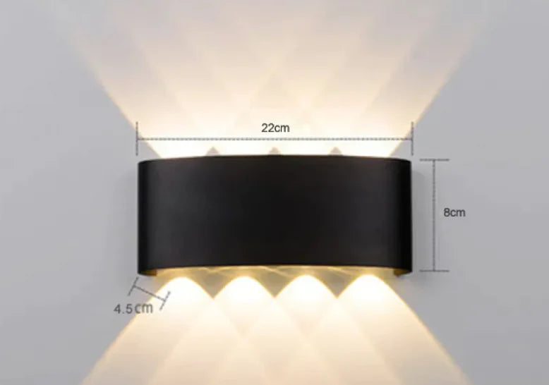 Waterproof LED Wall Lamp for Indoor & Outdoor by Anti Spier