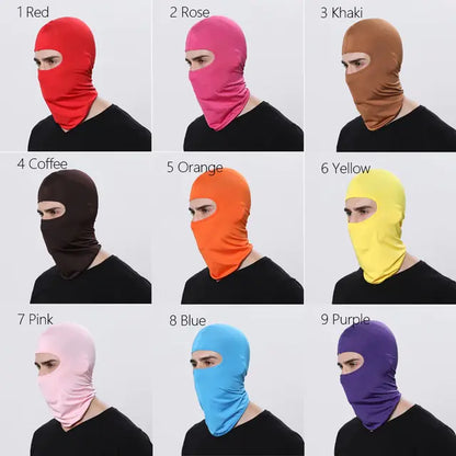 Full Cover Face Mask Hat by Anti Spier