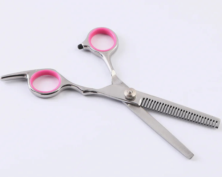 Pet Dog Grooming Scissors Stainless Straight Curved Thinning Shears Trimmer Kits by Anti Spier
