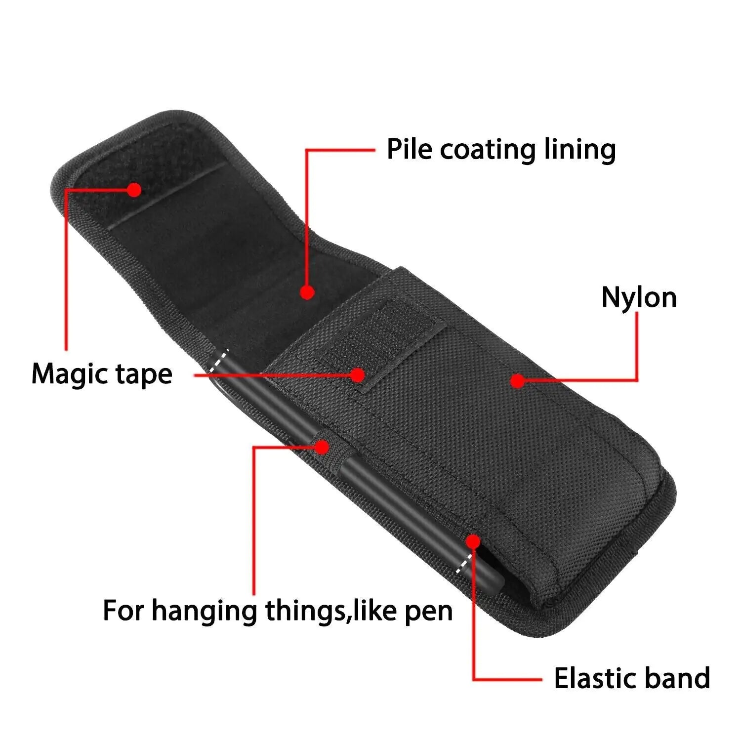 Vertical Cell Phone Holster Pouch Wallet Case With Belt Clip For iPhone Samsung by Anti Spier