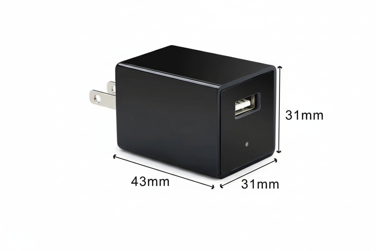 Mini Hidden Camera Home Security Nanny Cam Full HD 1080P DVR Night Vision No Audio by Anti Spier