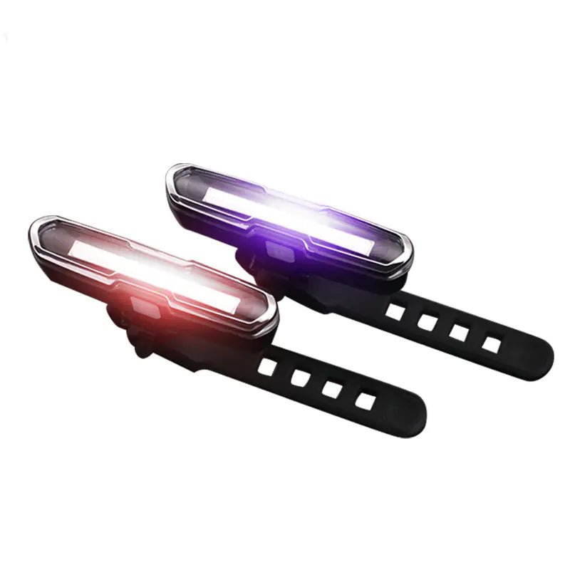 USB Rechargeable Bicycle Tail Light for Night Riding by Anti Spier