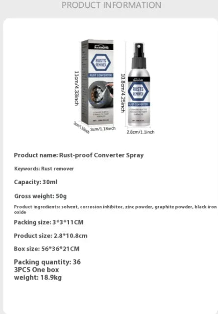 Anti Corrosion Rust Spray by Anti Spier