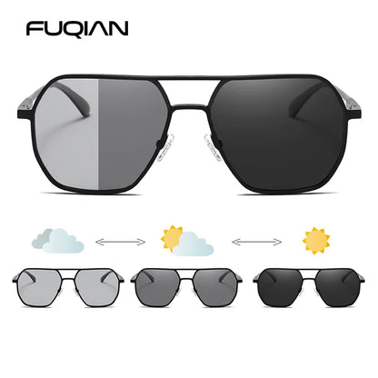 Luxury Metal Photochromic Sunglasses by Anti Spier
