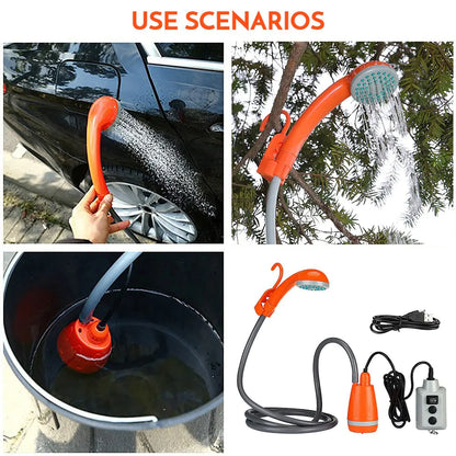 Rechargeable Outdoor Shower by Anti Spier