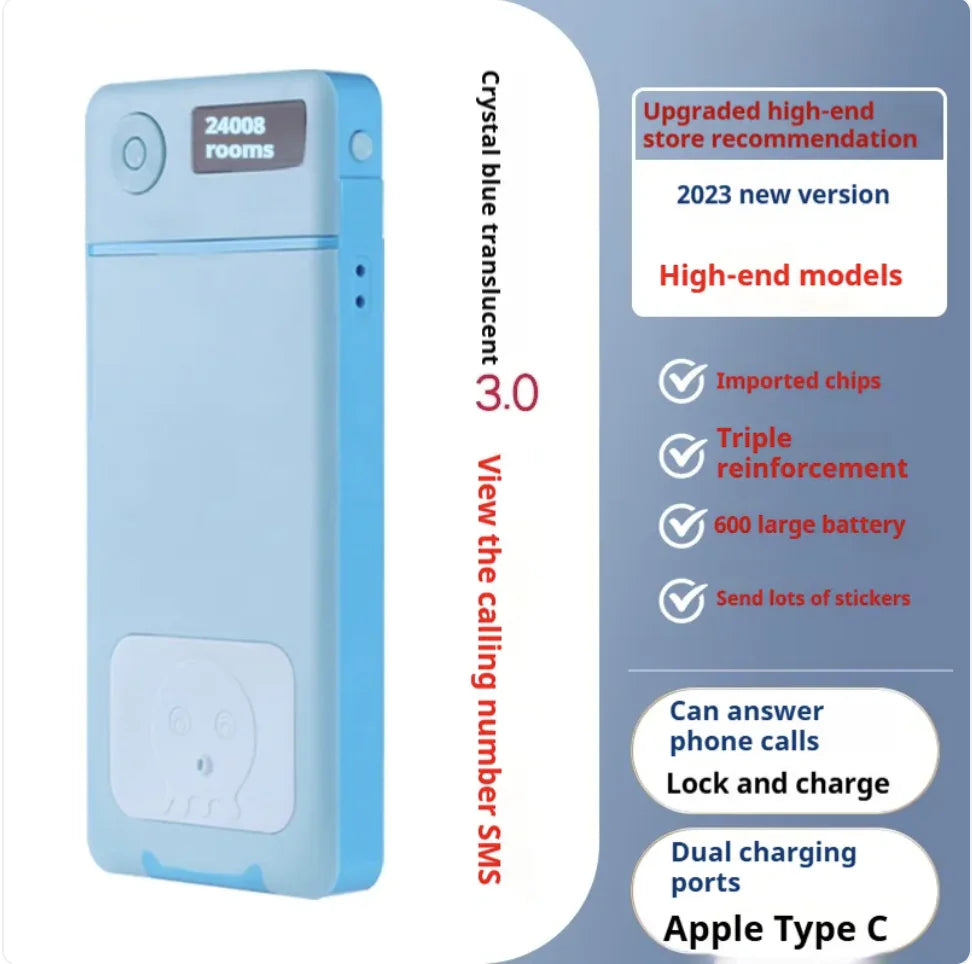 Enhanced Mobile Phone Lock Box with Timer – Self-Discipline Tool for Focus and Internet Control by Anti Spier