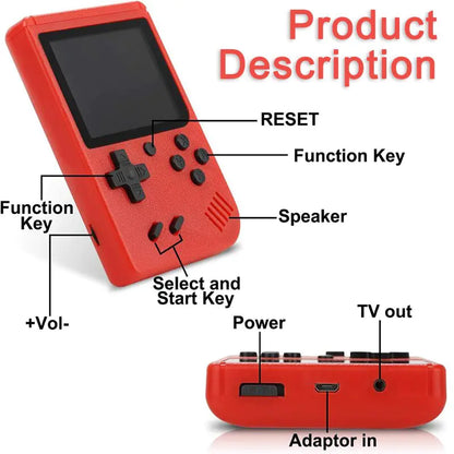 Handheld Game Console Built-In 800 Classic Games by Anti Spier