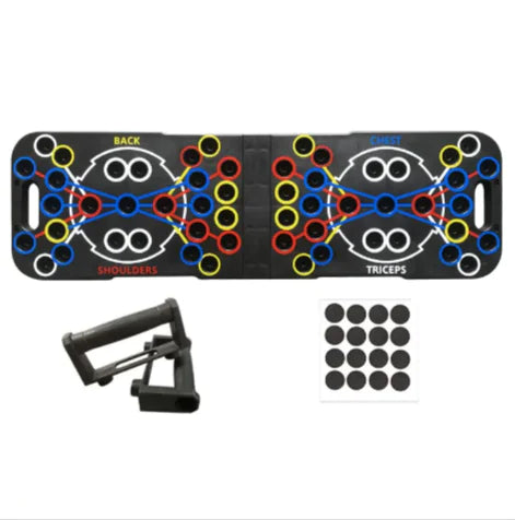 54-Hole Multi-Functional Push-Up Board by Anti Spier