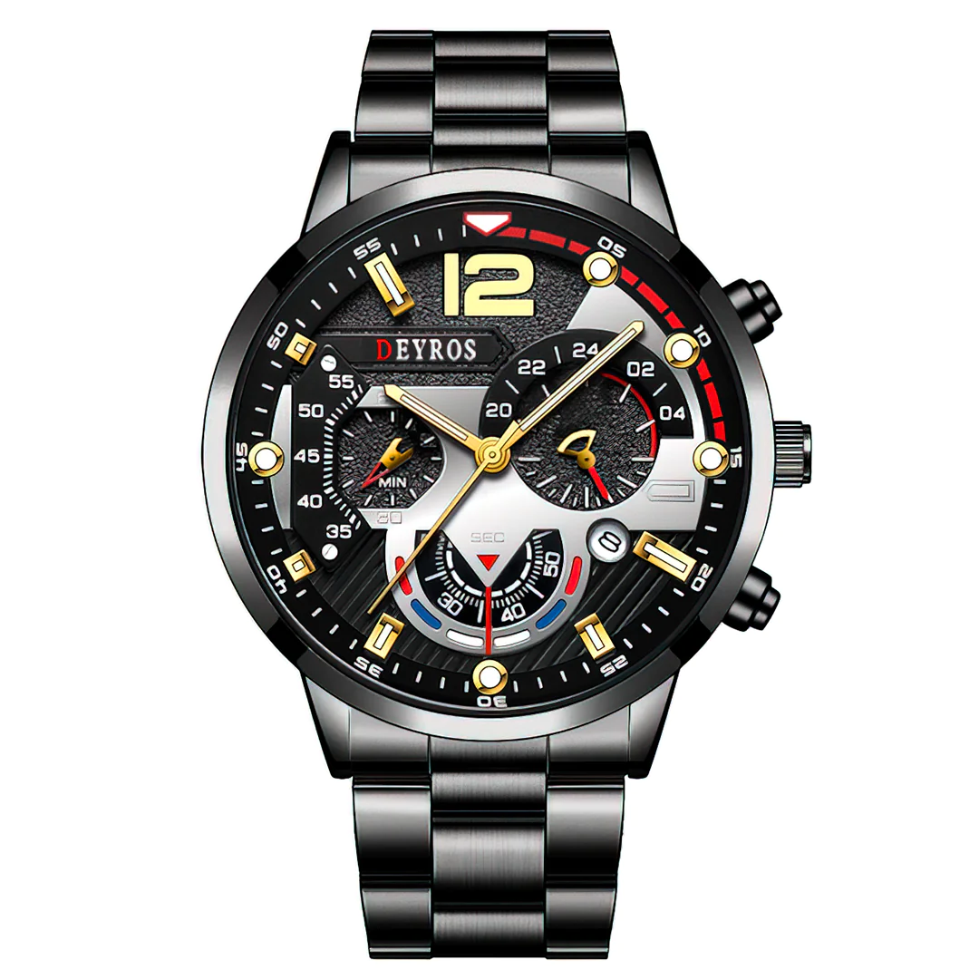 Luxury Sport Quartz Wrist Watch by Anti Spier