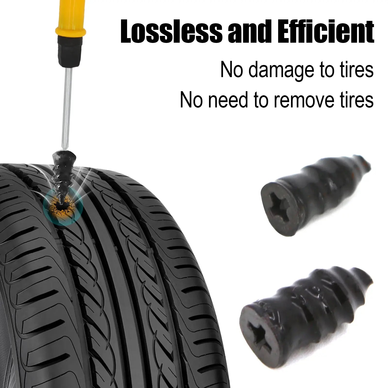 Car Tire Repair Tool Kit by Anti Spier