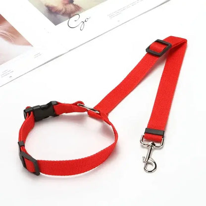 Pet Car Seat Belt & Harness Safety And Style by Anti Spier