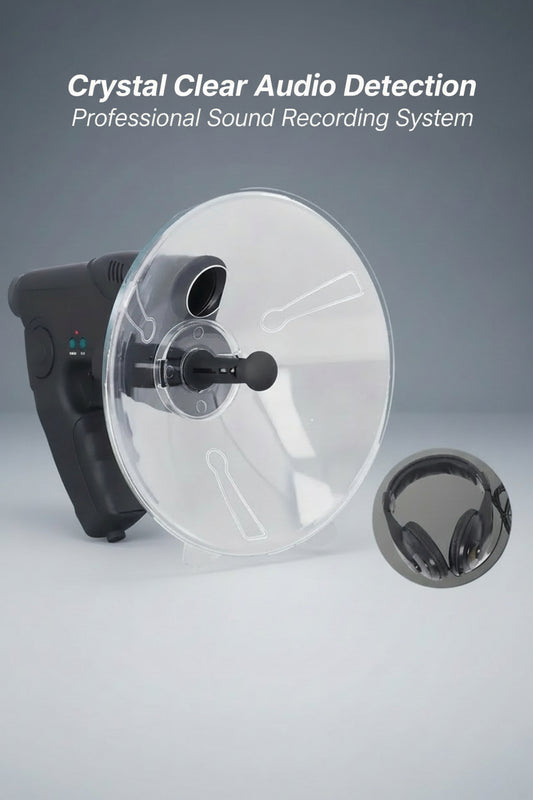 Long-range audio recording sound amplier listening detector by Anti Spier