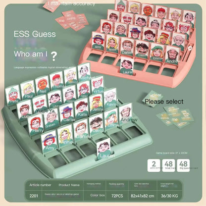 Guess Who? Logic Card Game by Anti Spier