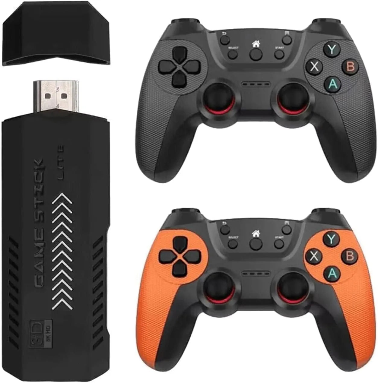X2 Ultra Retro Game Stick 4K, Plug and Play Video Gaming Console with 128G memory card/40000+Games, HDMI Output for TV with 2.4G Wireless Controller, Retro Arcade Emulators for Kids Adults by Anti Spier