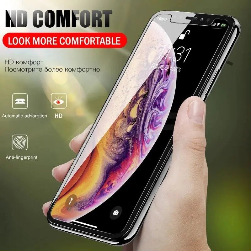 3pcs HD Tempered GLASS Screen Protector For iPhone 13 12 11 X Pro Max by Anti Spier