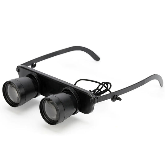 Binocular Glasses Hands Free Professional Hands Free Binocular Glasses for Fishing Bird Watching Sports Concerts Theater Opera TV Sight Seeing Binocular Glasses and Opera Glasses by Anti Spier
