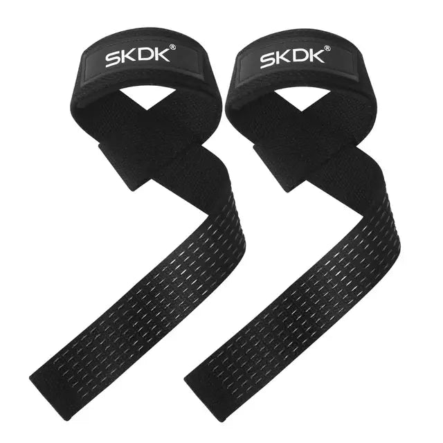 Anti-Slip Silicone Weightlifting Wrist Straps by Anti Spier