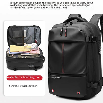Vacuum Compression Large-capacity Backpack by Anti Spier