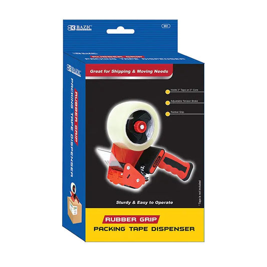 Rubber Grip Premium Comfort Packing Tape Dispenser by Anti Spier