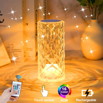 Crystal Atmosphere Table Lamp by Anti Spier