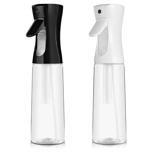 Continuous Spray Bottle for Hair (10.1oz/300ml) 2 Pack Home Essentials Spray Bottles For Cleaning Empty Ultra Fine Water Mister Sprayer For Hairstyling Garden Plants Curly Hair Perfume Etc by Anti Spier