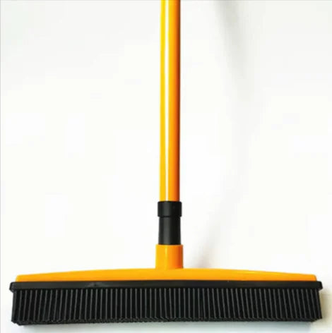 Pet Hair Remover Rubber Broom with Carpet Rake by Anti Spier