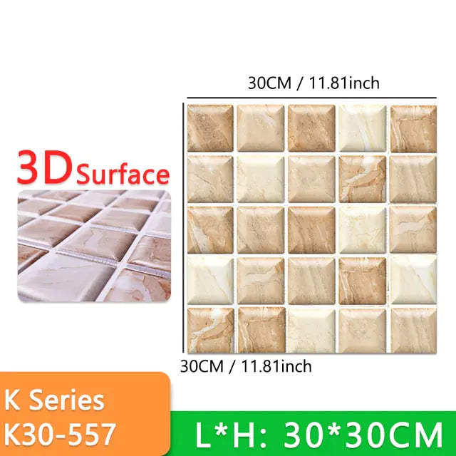 Thick Self-Adhesive Marble Floor Stickers by Anti Spier