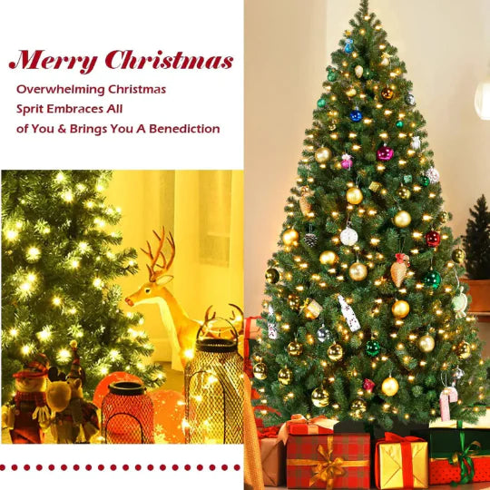 Christmas Tree with Warm Lights by Anti Spier