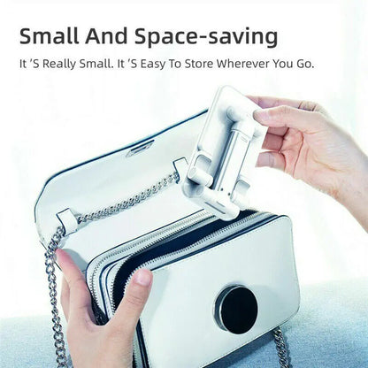Adjustable Cell Phone Tablet Stand Desktop Holder Mount Mobile Phone iPad iPhone by Anti Spier