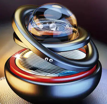 Solar Auto Rotating Ball Air Freshener by Anti Spier