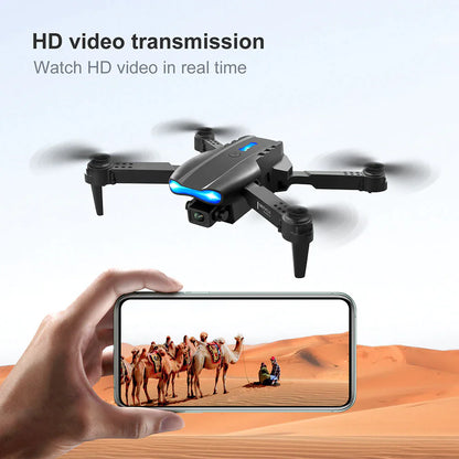 Drones Quadcopter 5G 4K GPS Drone X Pro with HD Dual Camera WiFi FPV Foldable RC by Anti Spier