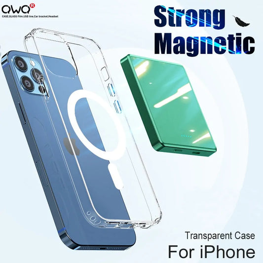 Magnetic Wireless Charging Case by Anti Spier
