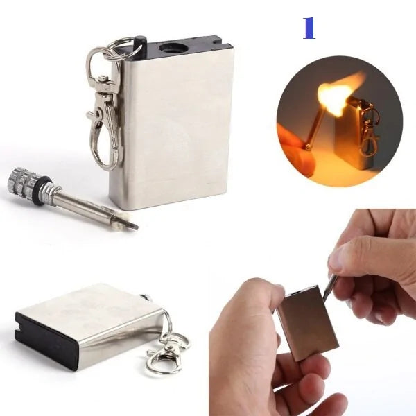 Metal Match Fire Starter Tool by Anti Spier