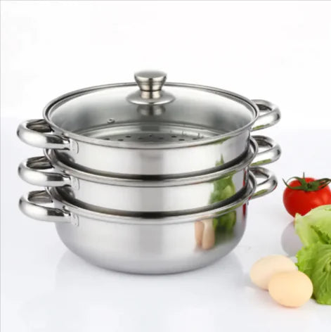 Three-Layer Multi-Purpose Soup Steamer by Anti Spier