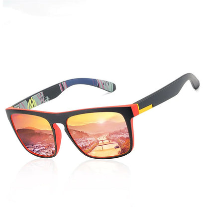 Square Polarized Sunglasses For Men Women Outdoor Sports Driving Glasses Golfing by Anti Spier