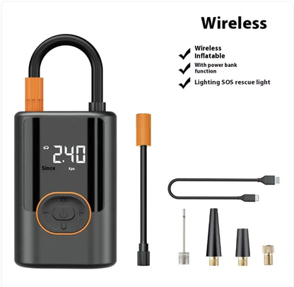High-Pressure Car Inflator with Fast Charging by Anti Spier