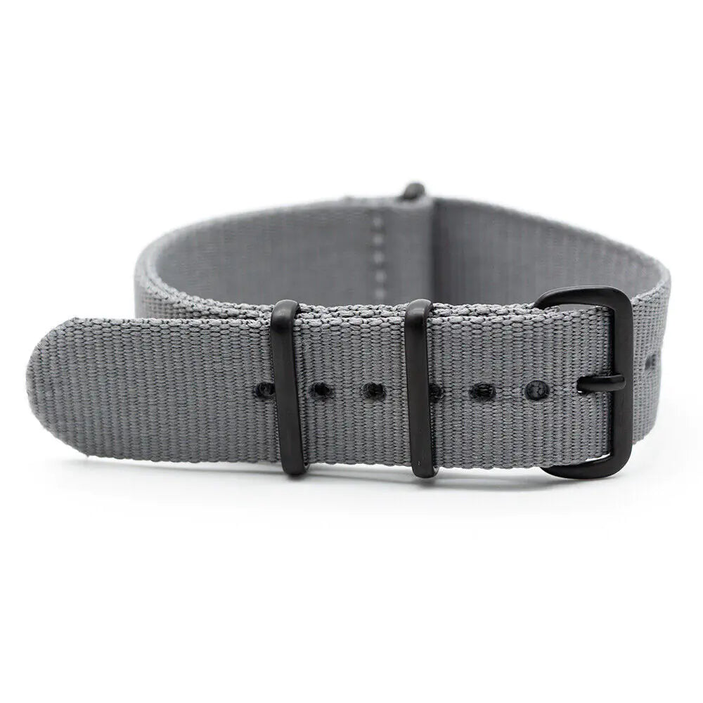18mm 20mm 22mm Durable Military Woven Nylon Wrist Watch Band Quick Release Strap by Anti Spier