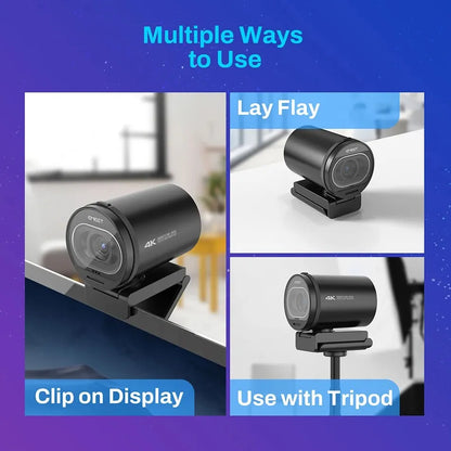 Ultra-clear 4K Live Broadcast Computer Camera by Anti Spier