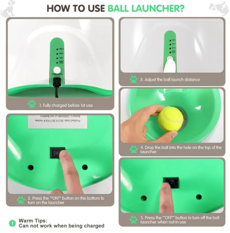 Automatic Dog Ball Thrower by Anti Spier