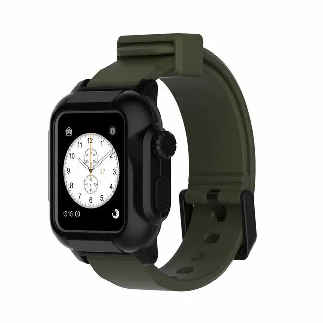 Waterproof Case And Strap Watch by Anti Spier