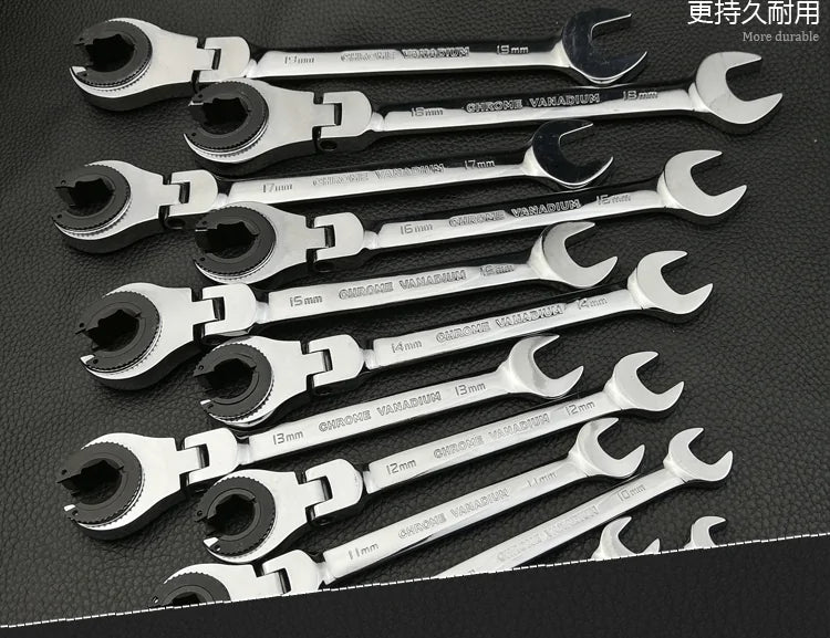 Flexible Ratchet Spanner Wrench Tool by Anti Spier