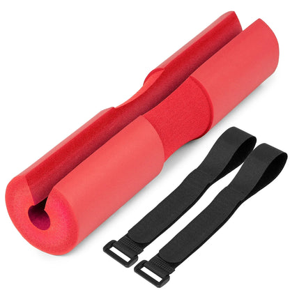 Barbell Squat Pad with Fixing Straps for Weightlifting by Anti Spier