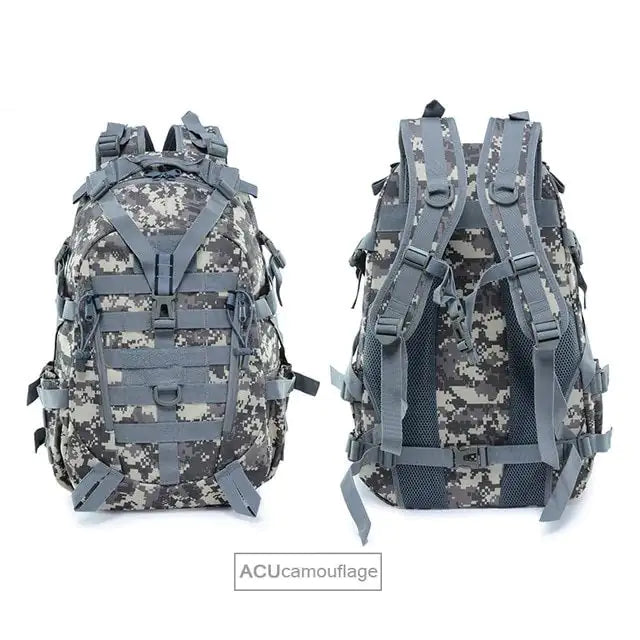 Military Backpack-Waterproof Hiking Survival Reflective Bag by Anti Spier