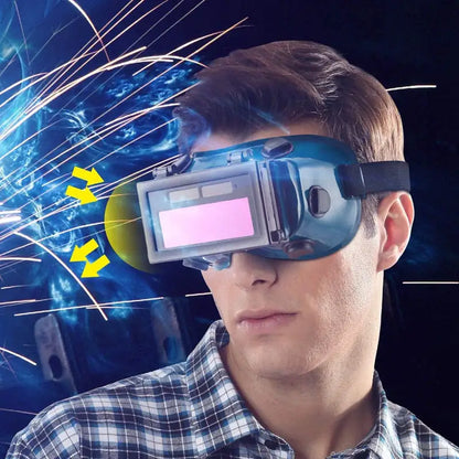 Auto Darkening Welding Eyes Goggles by Anti Spier